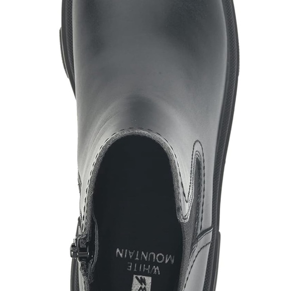 White Mountain Women's Righteous Lug Sole Chelsea Booties 8.5 - Picture 5 of 13